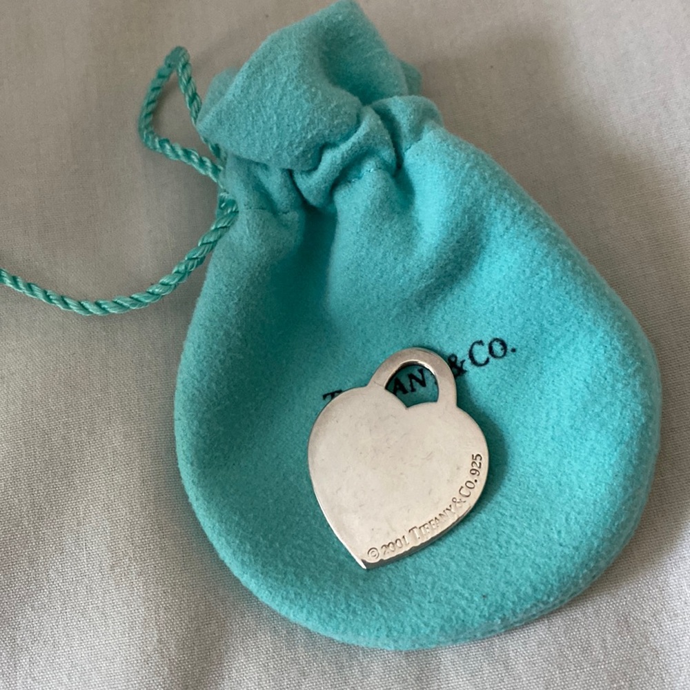 Tiffany heart charm